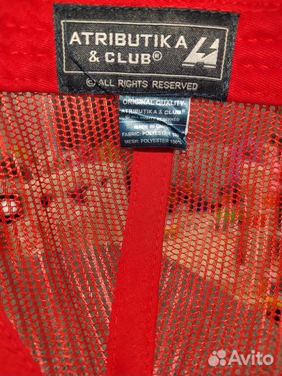 Бейсболка мужская цска