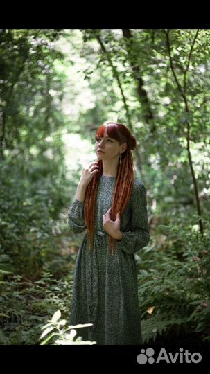 Натуральные дреды заплетение и коррекция