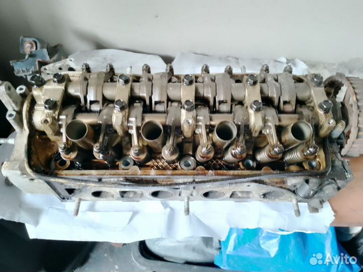 Головка блока цилиндров + крышка гбц Хонда D-17