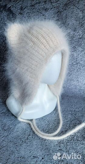 Чепчик с ушками чепчик мишка