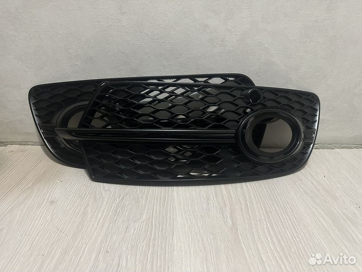 Вставки птф в бампер audi Q5 s-line