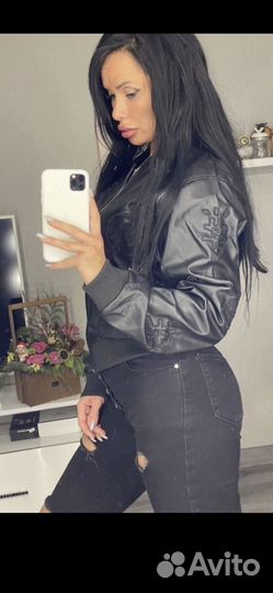 Кожаная куртка philipp plein