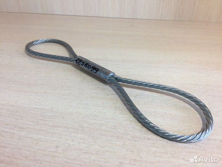 Страховочный трос для прицепа без тормоза до 750