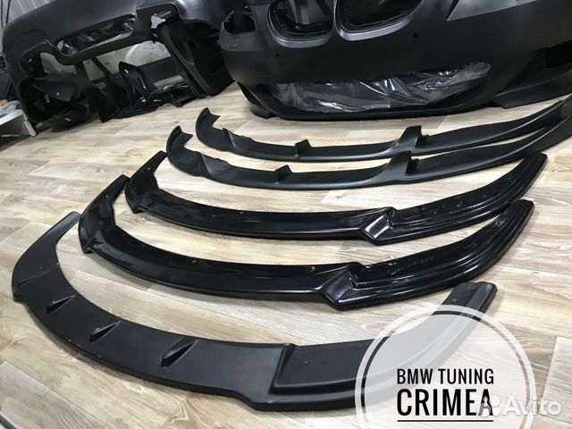 Губа Сплитер Бмв e60 элерон на м тех