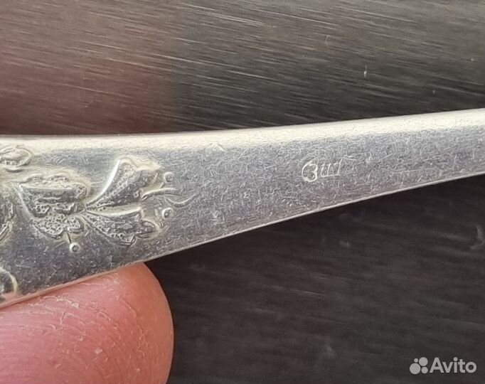 Ложка вилка мельхиор СССР