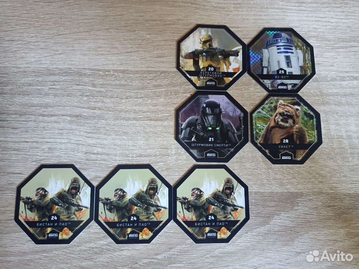 Фишки Звёздные воины из Магнита