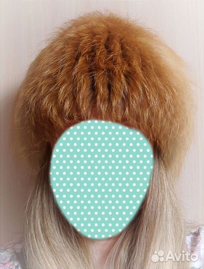 Шапка зимняя меховая женская