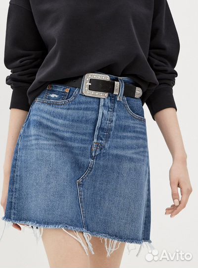 Джинсовая юбка levis