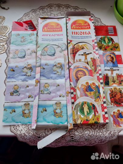 Пасха, наклейки для яиц и блюдо