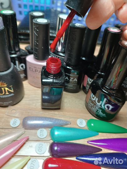 Гель лаки бу- 22 шт