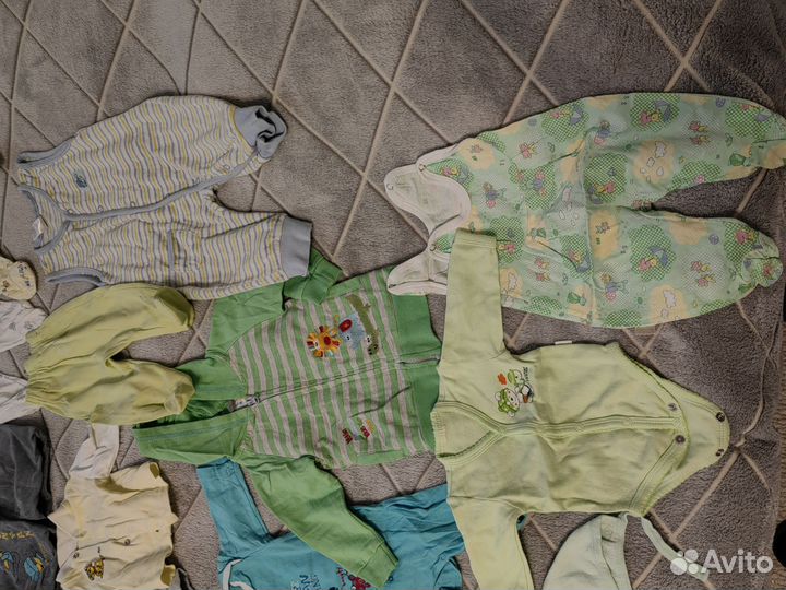 Одежда для мальчика пакетом б/у 0+