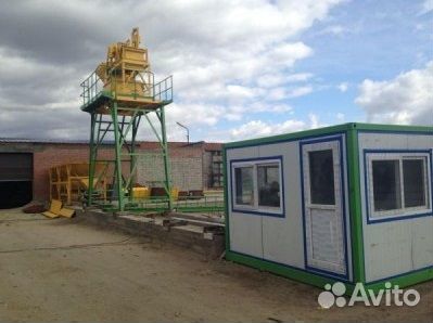 Мини бетонный завод 50 м3/ч (бру эконом-класса)