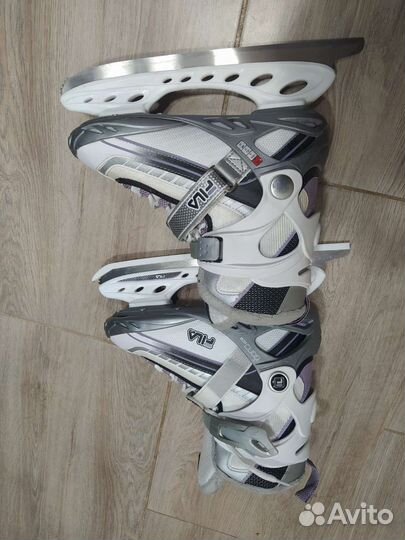 Продам новые хоккейные коньки (decatlon)