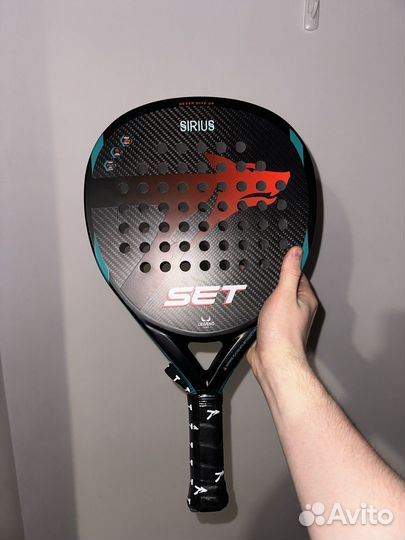 Ракетка для падел тенниса padel racket set sirius