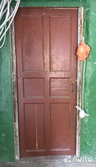 Дверь деревянная старинная 218 на 90