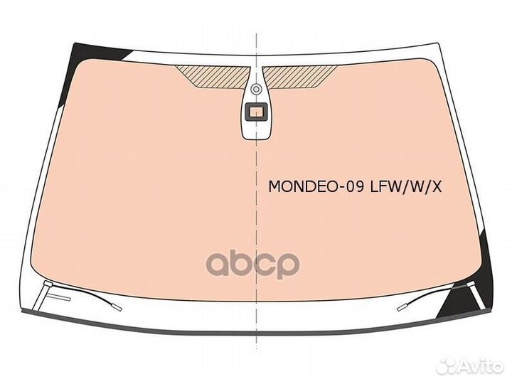 Стекло лобовое с полным обогревом (изм. Шелкогр