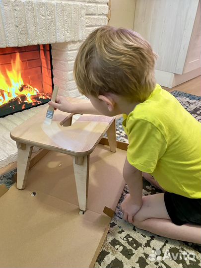 Стульчик-разукрашка