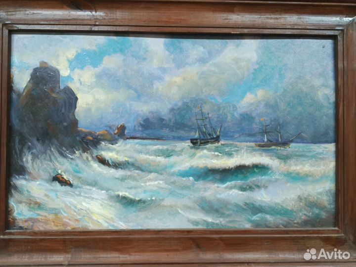 Картина маслом на холсте большая