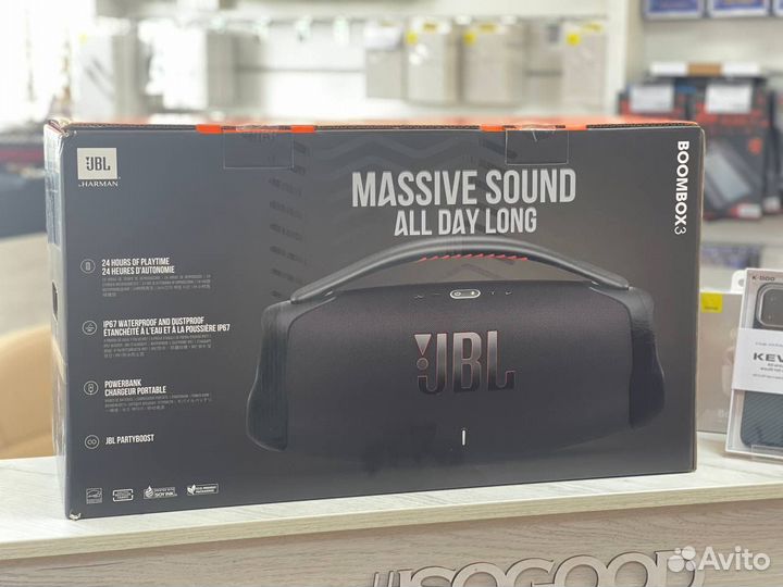 Колонка jbl boombox 3 / гарантия