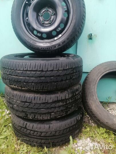 Шины 185 60 r 15 летние б/у