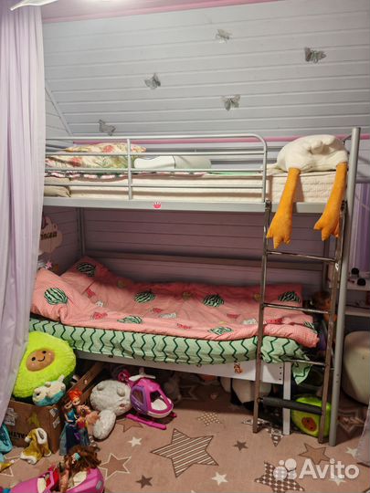 Кравать чердак Икеа