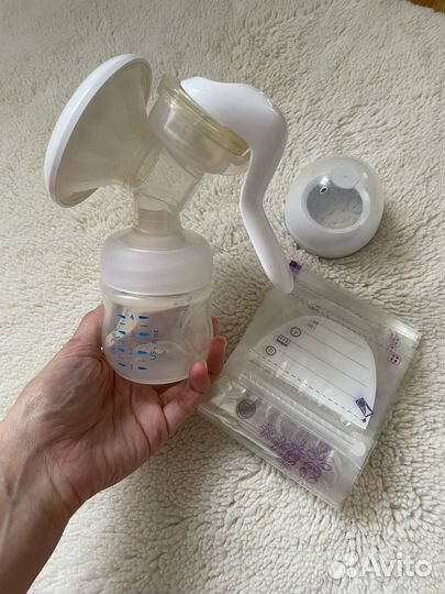 Молокоотсос avent ручной