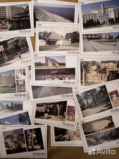 Набор открыток Юрмала 1989 год