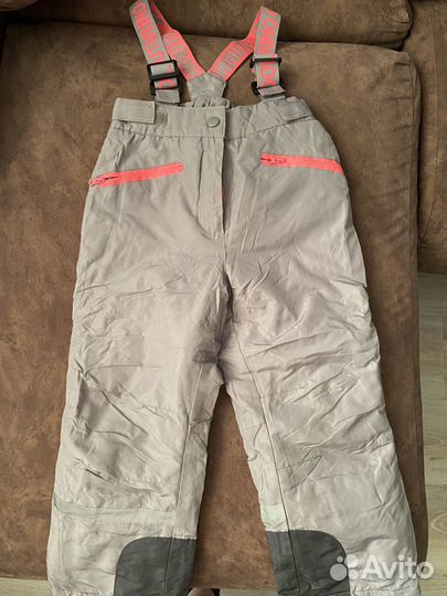 Зимние брюки для девочек 110