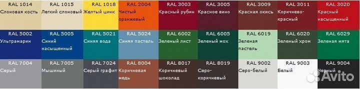 Профнастил мп18 волна