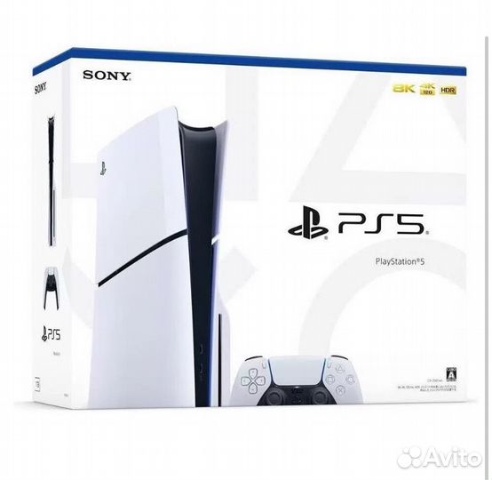 Sony Playstation PS5 Slim disc, 1 тб