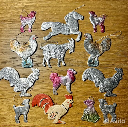 Елочные игрушки СССР. Картонаж