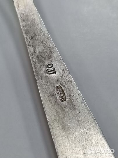 Кофейные ложки, серебро 916 пробы. Звезда