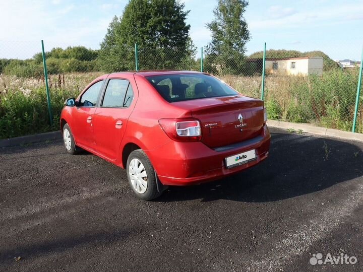 Renault Logan 1.6 МТ, 2014, 163 050 км