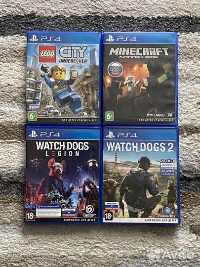 Диски для ps4