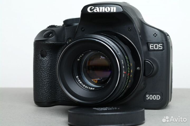 Фотоаппарат Canon 500d + Helios 58 mm f/2