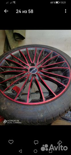 Колеса р17 4 100. ет45. St60. 215.45