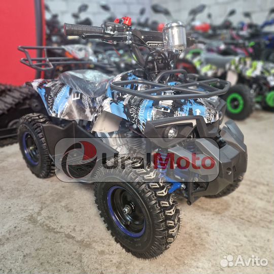 Квадроцикл Hummer 4T 58 cc(Электро стартер) Синий