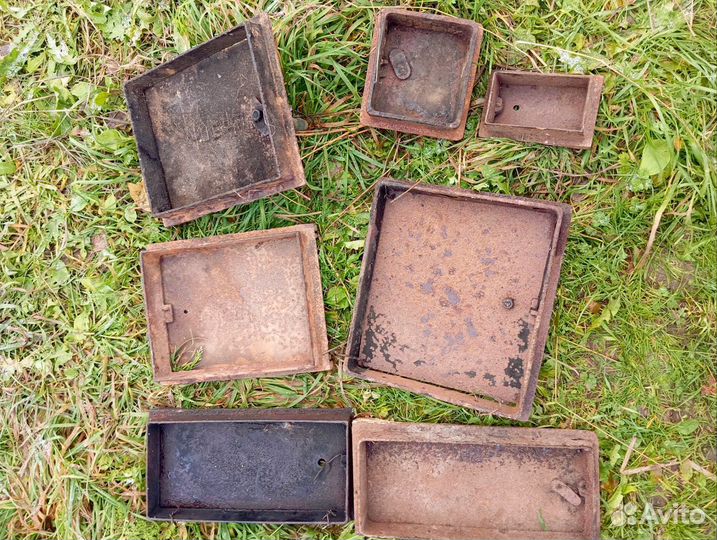 Дверь чугунная для печи бу