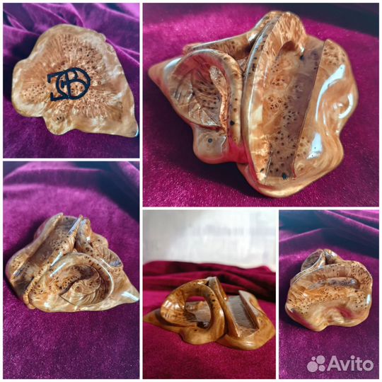 Держатель для телефона из дерева