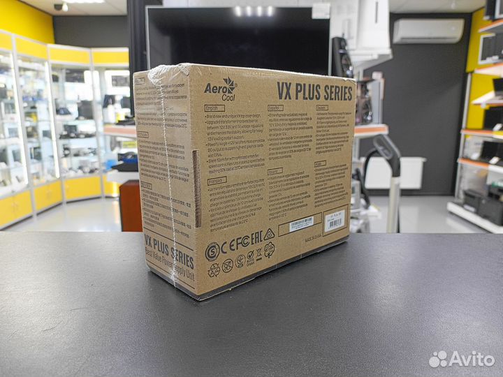Блок питания Aerocool VX Plus 650 / Новый / Гарант