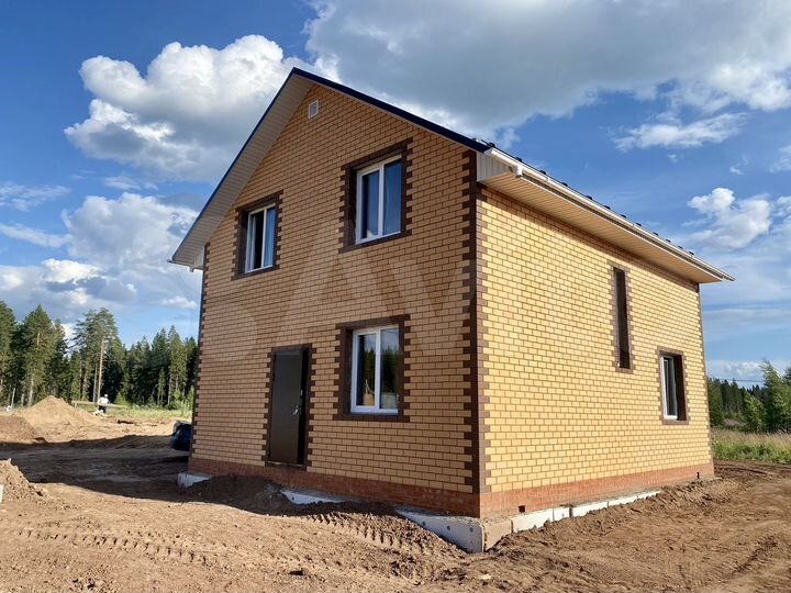 Коттедж 117 м² на участке 7,5 сот.