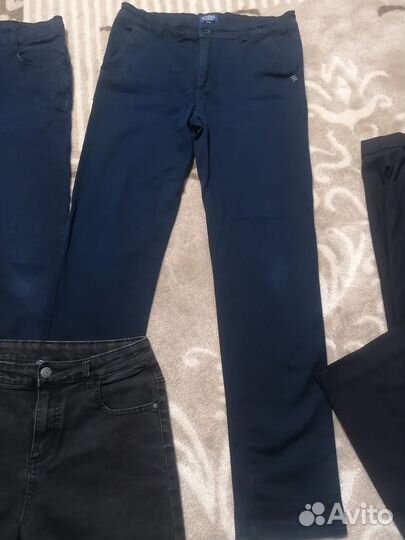 Брюки школьные +джинсы