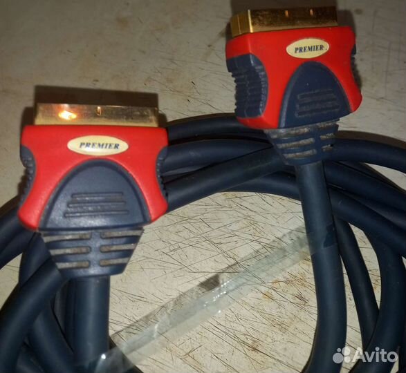 Кабель scart полный профессиональный 5 метров
