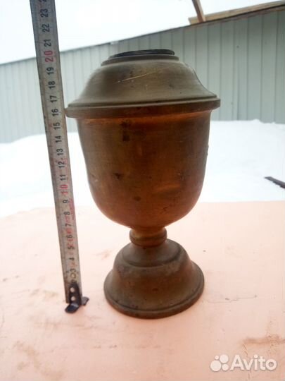 Лампа керосиновая старинная