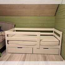 Детская кровать 160х80 см с ящиками