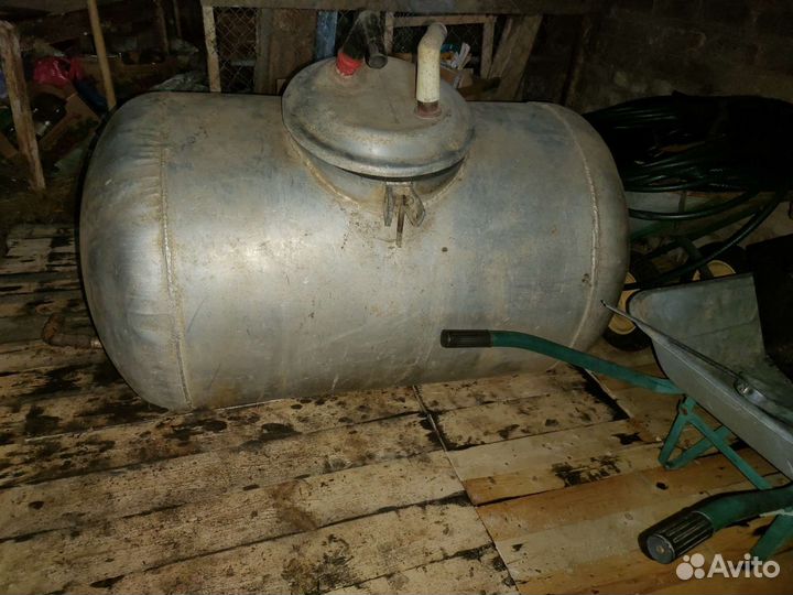 Алюминиевая бочка