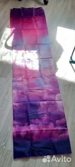 Штора для ванной новая из ткани