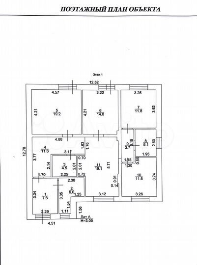 Коттедж 114 м² на участке 8,4 сот.