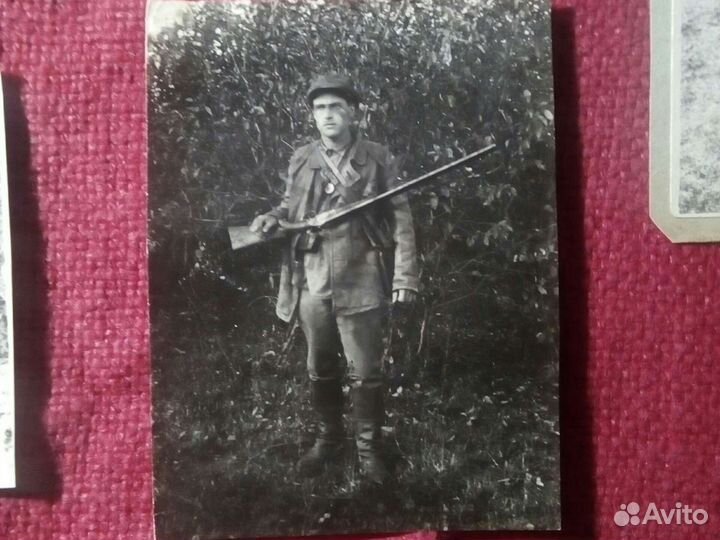 Фото «охота» середина 20 века ссср/5шт