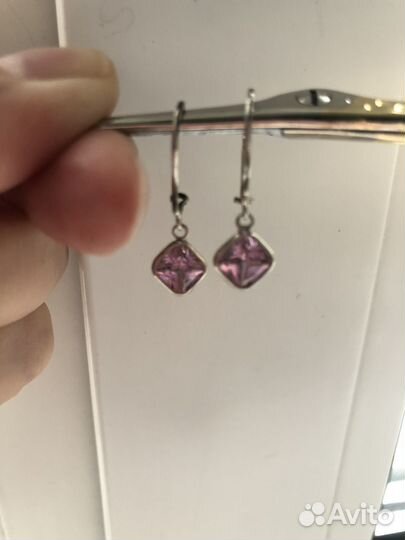 Серебряные серьги